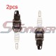 STONEDER 2pcs White 3 Electrode L7T Ignition Spark Plug For 47cc 49cc 2 Stroke Mini Moto ATV Quad Dirt Pocket Bike Scooter