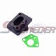 STONEDER Plastic Intake Inlet Manifold Gasket For 2 Stroke 33cc 43cc 49cc Goped Scooter Cat Eye Pocket Bike Kids Moto