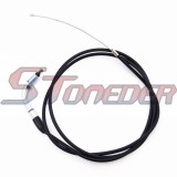 STONEDER 1500mm 59  Racing Carb Gas Throttle Cable For 2 Stroke 49cc 50cc 60cc 66cc 80cc Gas Motorized Bicycle Push Bike