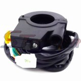STONEDER 7/8'' 22mm Plastic Off Stop Kill Switch Handle Throttle Housing For Pocket Bike Goped Scooter Gas Motorized Bicycle