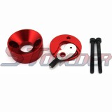 STONEDER Red Racing Air Filter Stack Adapter For 23cc 33cc 43cc Goped Gas Scooter 47cc 49cc Mini ATV Dirt Pocket Bike