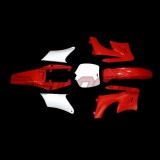 STONEDER Red 7 Pieces High Strength Plastic Fender Fairing Body Kits For Chinese 2 Stroke 47cc 49cc Apollo Orion Mini Dirt Bike