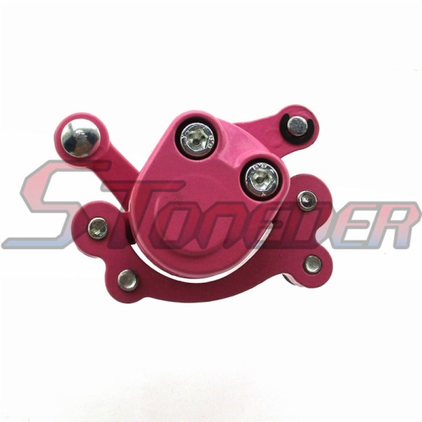 STONEDER Pink Front Right Side Disc Brake Caliper For Mini Gas Electric Go Kart