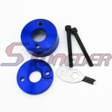 STONEDER Blue Racing Air Filter Stack Adapter For 47cc 49cc Mini Moto ATV Dirt Pocket Bike 23cc 33cc 43cc Goped Gas Scooter