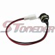 STONEDER 3 Pin Connector Jack Socket For Battery Charger Razor Izip E Scooter Star II