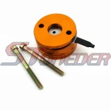 STONEDER Gold Pocket Bike Racing Air Filter Stack Adapter For 47cc 49cc Mini Dirt ATV 23cc 33cc 43cc Gas Scooter Goped