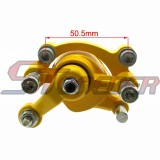 STONEDER Yellow Left Disc Brake Caliper For 33cc 43cc 49cc 50cc Gas Goped Stand Up Scooter