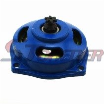 STONEDER Blue 25H 6 Tooth Clutch Drum Gear Box For 2 Stroke 47cc 49cc Engine Mini Moto Pocket Bike