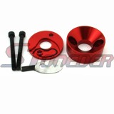 STONEDER Red Racing Air Filter Stack Adapter For 23cc 33cc 43cc Goped Gas Scooter 47cc 49cc Mini ATV Dirt Pocket Bike