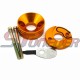 STONEDER Gold Pocket Bike Racing Air Filter Stack Adapter For 47cc 49cc Mini Dirt ATV 23cc 33cc 43cc Gas Scooter Goped