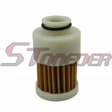 STONEDER 4pcs Fuel Filter For Yamaha 75-115HP 4 Stroke Outboard Motors