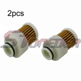 STONEDER 2pcs Outboard Fuel Filter For Yamaha 68V-24563-00-00 Mercury 881540 75-115 HP 4S 18-7979