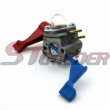 STONEDER Gas Blower Carburetor For C1Q-W11G Craftsman 530071465 530071632 530071775 PPBVM200LE WT200LE BV1650LE BV1800LE BV1850