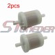 STONEDER Fuel Filer For Kubota 12581-43012 BX22D BX23D BX24D BX25 BX1870 BX1860 BX1850D BX1830D BX1800D BX1500D BX2200D BX2230D BX2350D F3060 ZG333