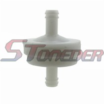 STONEDER Fuel Filter For Gravely 21534000 Ariens 02910800 21534000 Simplicity 173206 173206SM 2173206 2173206S Briggs & Stratton 394358 394358B 394358S 4112 5098 5098H 5098K