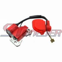 STONEDER Red Racing Ignition Coil For 2 Stroke 47cc 49cc Engine Mini Moto Quad ATV Pocket Dirt Bike Minimoto