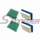 STONEDER Air Filter For Tecumseh OH95 OH195 OHH50-OHH65 VLV50 VLV55 VLV60 VLV65 VLV66 VLXL50 VLVXL55 VLV126 Replace OEM 36046 740061C 36634 740061