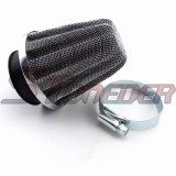 STONEDER 42mm Steel Air Filter For Chinese 125cc 140cc Pit Dirt Bike Motocross Motorcycle ATV Moped Scooter Buggy Go Kart