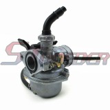 STONEDER PZ19 Lever Choke Carb Keihin 19mm Carburetor For 50cc 70cc 90cc 110cc Lifan YX ATV Quad Buggy Pit Dirt Monkey Motor Bike