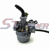 STONEDER 19mm Carb Keihin Cable Choke Carburetor PZ19 For Lifan YX 50cc 70cc 90cc 110cc Go Kart ATV Quad 4 Wheeler