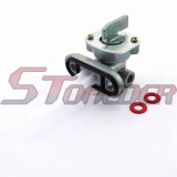 STONEDER Gas Petrol Fuel Tap Switch Valve Tank Petcock For PW80 TTR125 DRZ400 Pit Dirt Motor Bike Motorcycle