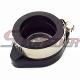 STONEDER Intake Mainfold Adapter Boot Rubber Pipe Flange For Mikuni VM24 Keihin PE24 PE26 PE28 OKO Carburetor Pit Dirt Bike