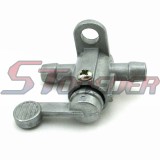 STONEDER Aluminum 8mm 5/16'' Inline Fuel Petcock Tank Tap On Off  Switch For Pit Dirt Bike ATV Quad 4 Wheeler Buggy