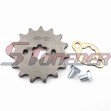 STONEDER 420 15 Tooth 17mm Front Chain Sprocket Gear For 50cc 70cc 90cc 110cc 125cc 140cc 150cc 160cc Engine ATV Quad Pit Dirt Trail Bike