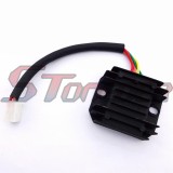 STONEDER 12V 4 Wires Voltage Regulator Rectifier For Chinese ATV Quad Pit Dirt Bike GY6 Moped Scooter 150cc 200cc 250cc