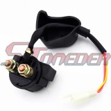 STONEDER Starter Solenoid Relay For Chinese 50cc 70cc 90cc 110cc 125cc 150cc ATV Quad 4 Wheeler Scooter Moped Pit Dirt Bike