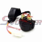 STONEDER Starter Solenoid Relay For Chinese 50cc 70cc 90cc 110cc 125cc 150cc ATV Quad 4 Wheeler Scooter Moped Pit Dirt Bike