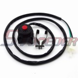 STONEDER 22mm Button Handle Kill Off Switch For Chinese Pit Dirt Bike Motorcycle Yamaha Suzuki SSR SDG GPX Lifan YX