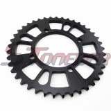 STONEDER 428 76mm 41 Tooth Rear Chain Black Sprocket For Chinese Pit Dirt Trail Bike Motorcycle Motocross 50cc 70cc 90cc 110cc 125cc 150cc 160cc