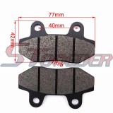 STONEDER Disc Caliper Brake Pads Shoes For Chinese Pit Dirt Motor Trail Bike Motorcycle 50cc 70cc 90cc 110cc 125cc 140cc 150cc 160cc