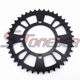 STONEDER 428 76mm 41 Tooth Rear Chain Black Sprocket For Chinese Pit Dirt Trail Bike Motorcycle Motocross 50cc 70cc 90cc 110cc 125cc 150cc 160cc