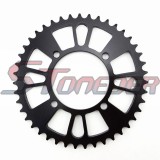 STONEDER 420 76mm 43 Tooth Black Rear Chain Sprocket For 50cc 70cc 90cc 110cc 125cc 140cc 150cc 160cc Chinese Pit Dirt Trail Bike Motorcycle