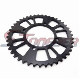 STONEDER 420 76mm 43 Tooth Black Rear Chain Sprocket For 50cc 70cc 90cc 110cc 125cc 140cc 150cc 160cc Chinese Pit Dirt Trail Bike Motorcycle