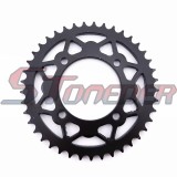STONEDER 428 76mm 41 Tooth Rear Chain Sprocket For 50cc 70cc 90cc 110cc 125cc 140cc 150cc 160cc Chinese Pit Dirt Trail Bike BSE Apollo