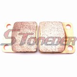 STONEDER Copper Disc Brake Caliper Pads Heavy Duty Shoes For Chinese Pit Dirt Bike Motorcycle Lifan YX XR50 50cc 70cc 90cc 110cc 125cc 140cc 150cc 160cc