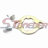 STONEDER 2sets 20mm Engine Sprocket Retainer Plate Locker For Chinese ATV Quad 4 Wheeler Pit Dirt Trail Bike Motorcycle