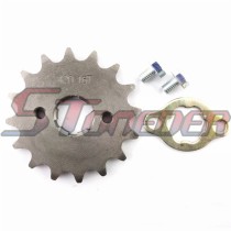 STONEDER Motorcycle 420 16 Tooth 20mm Front Chain Sprocket Gear For 50cc 70cc 90cc 110cc 125cc 140cc 150cc 160cc ATV Quad 4 Wheeler Pit Dirt Trail Bike