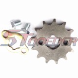 STONEDER 428 13 Tooth 17mm Front Chain Sprocket Gear For 50cc 70cc 90cc 110cc 125cc 140cc 150cc 160cc Engine ATV Quad Pit Dirt Trail Bike
