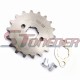 STONEDER 420 18 Tooth 20mm Front Chain Sprocket Gear For 50cc 70cc 90cc 110cc 125cc 140cc 150cc 160cc Engine ATV Quad Pit Dirt Trail Bike