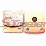STONEDER Copper Disc Brake Caliper Pads Heavy Duty Shoes For Chinese Pit Dirt Bike Motorcycle Lifan YX XR50 50cc 70cc 90cc 110cc 125cc 140cc 150cc 160cc