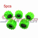 STONEDER Green Chain Roller Guide Pulley Tensioner For Kawasaki KX250F KX450F 2006 2007 2008 2009 2010 2011 2012 2013 2014 2015 2016