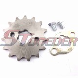 STONEDER 420 15 Tooth 20mm Front Chain Sprocket Gear For 50cc 70cc 90cc 110cc 125cc 140cc 150cc 160cc ATV Quad Pit Dirt Trail Bike