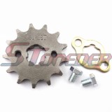 STONEDER 428 13 Tooth 17mm Front Chain Sprocket Gear For 50cc 70cc 90cc 110cc 125cc 140cc 150cc 160cc Engine ATV Quad Pit Dirt Trail Bike