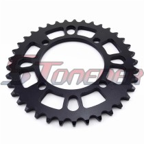STONEDER 420 76mm 37 Tooth Black Rear Chain Sprocket For 50cc 70cc 90cc 110cc 125cc 140cc 150cc 160cc Chinese Pit Dirt Trail Bike Motorcycle
