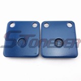 STONEDER Disc Caliper Brake Pads Shoes For 50cc 70cc 90cc 110cc 125cc 140cc 150cc 160cc Chinese Pit Dirt Bike Motorcycle XR50 CRF50 KLX110