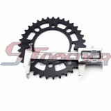 STONEDER 420 76mm 35 Tooth Black Rear Chain Sprocket For Chinese Pit Dirt Trail Bike Motorcycle Motocross 50cc 70cc 90cc 110cc 125cc 140cc 150cc 160cc